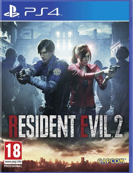 RESIDENT EVIL 2 REMAKE P4 front cover