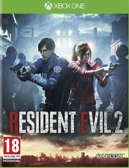 Resident Evil 2 XB1 front cover