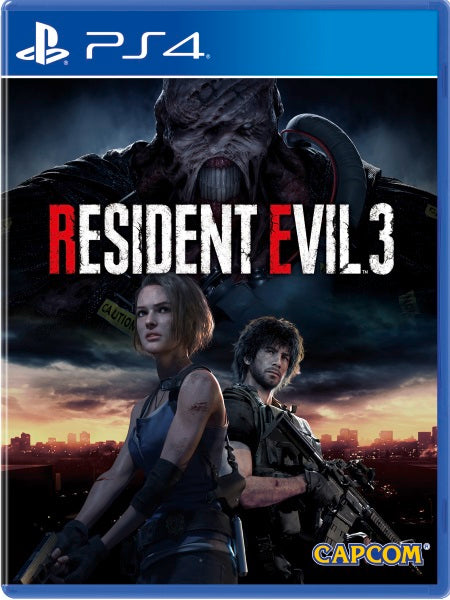 Resident Evil 3 P4 front cover