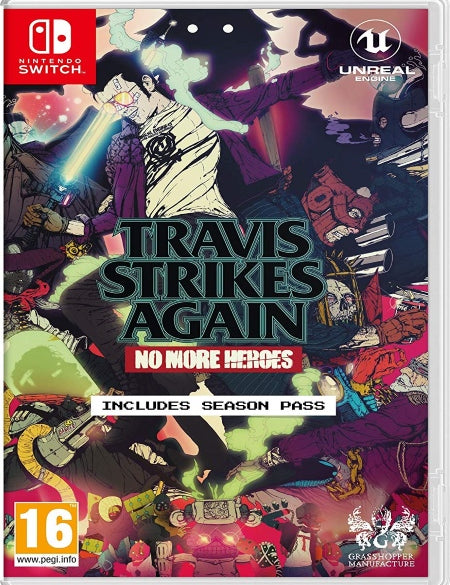 Travis Strikes Again: No More Heroes NSW front cover