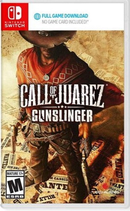Call of Juarez Gunslinger NSW front cover