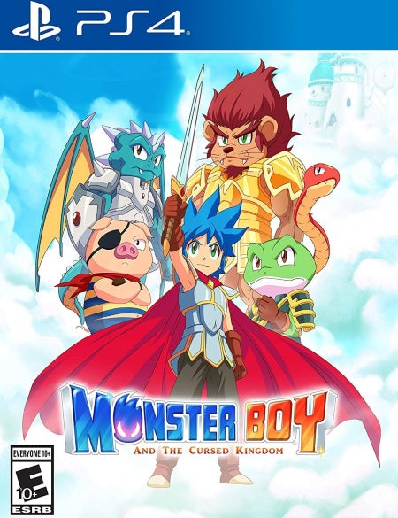 Monster Boy and the Cursed Kingdom P4 front cover