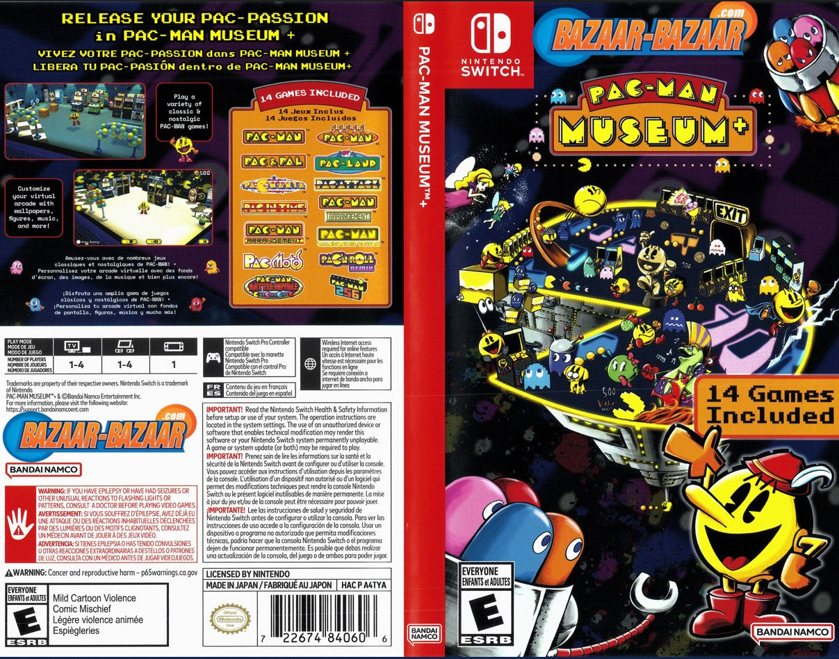 Pac-Man-Museum-Nintendo-Switch-Game-bazaar-bazaar-1