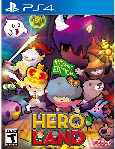 Heroland - Knowble Edition - PlayStation 4 front cover